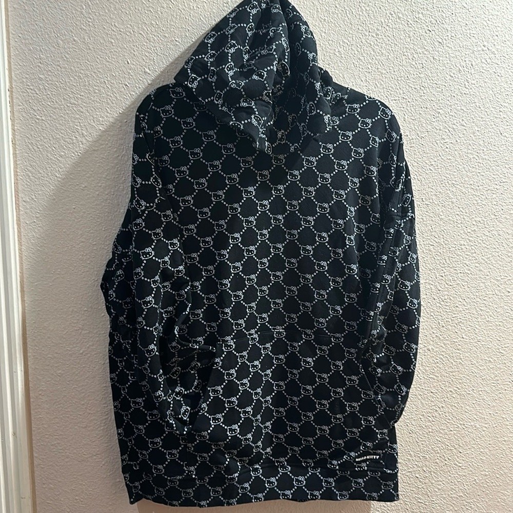 Black and White Hello Kitty X Divided hoodie